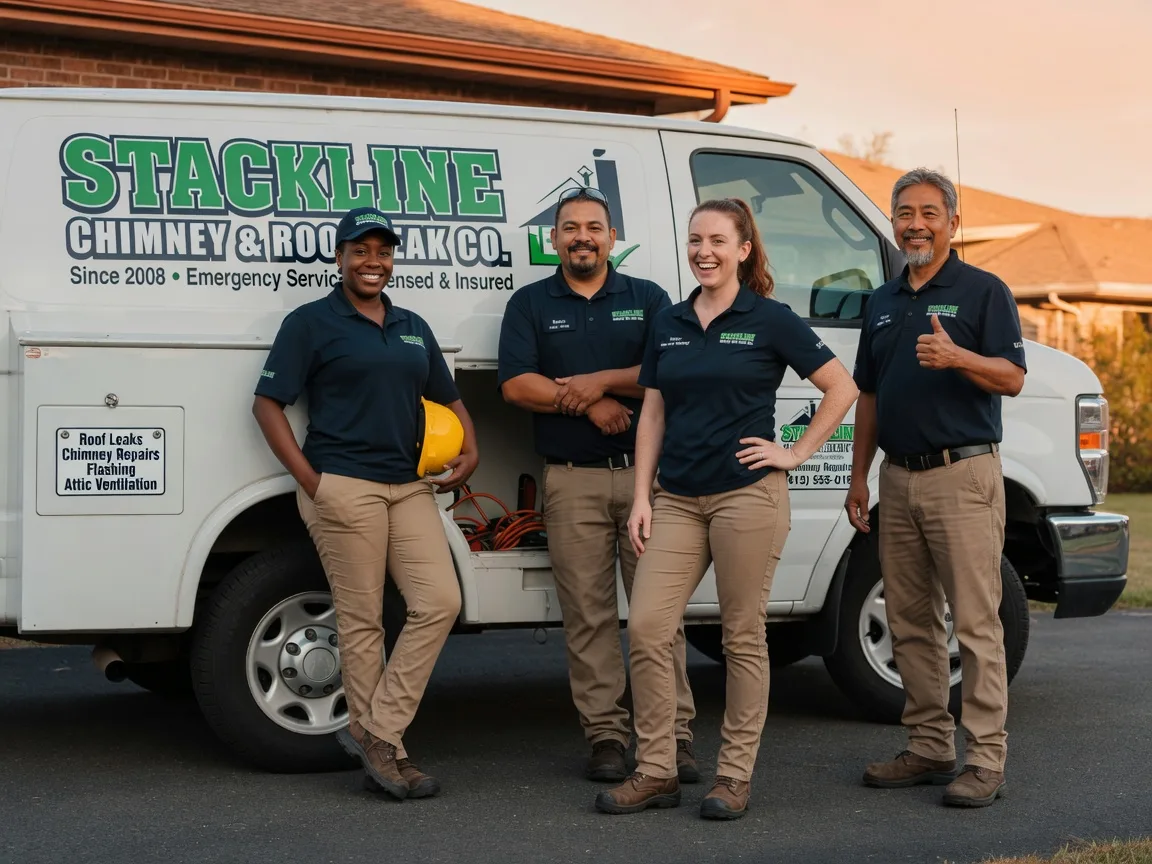 Chimney flashing repair company in New Sharon, ME